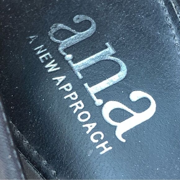 a.n.a. Edie Black Heels Women’s size 7.5 - Picture 9 of 13